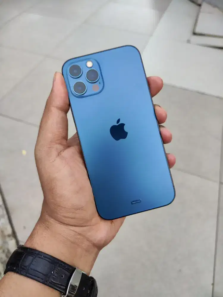 Iphone 12 pro 128gb ex ibox fullset mulus full ori