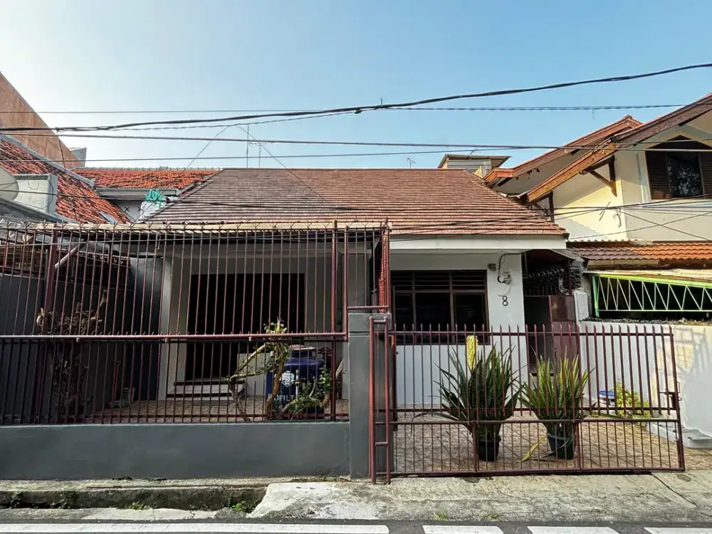 Rumah Strategis Di Cawang Baru Jaktim Dekat Hutama Karya Tower