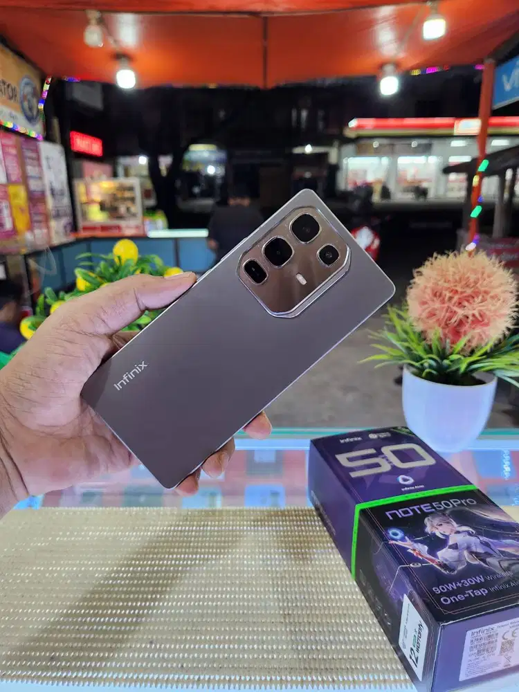 Infinix Note 50 Pro (8+8) 16Gb/ 256Gb Fullset Mulus Ori 100% Bergarans