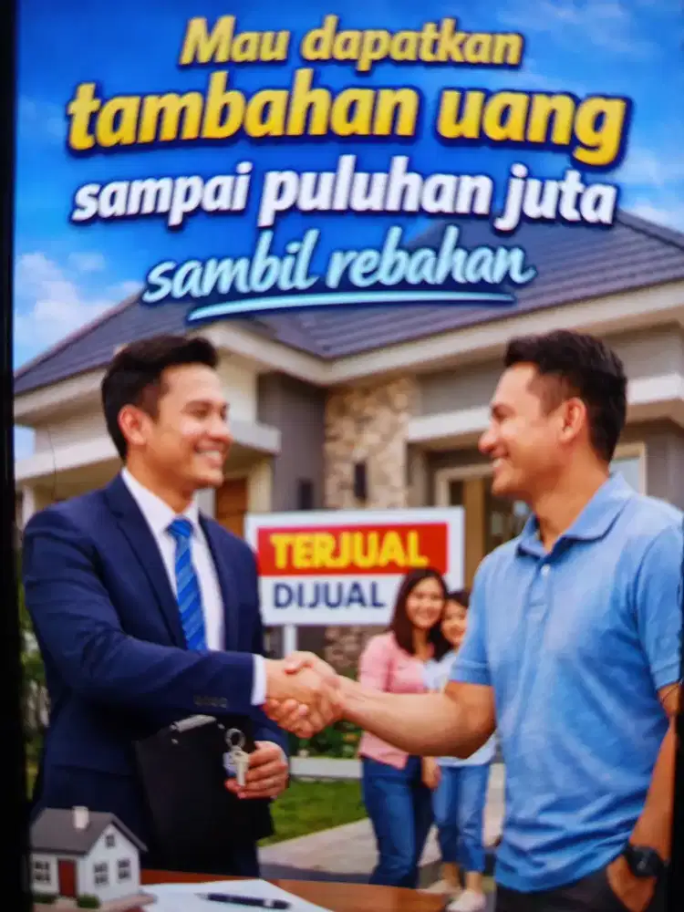 Mau penghasilan sampai puluhan juta sebagai seorang agen property