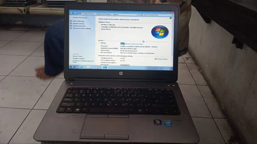 HP ProBook 640 G1 Terawat, Stabil, Siap Operasional