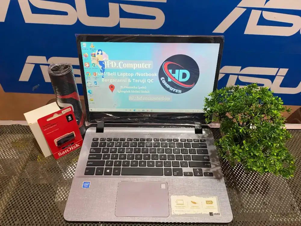 ASUS VIVOBOOK A407M SLIM FULLSET
