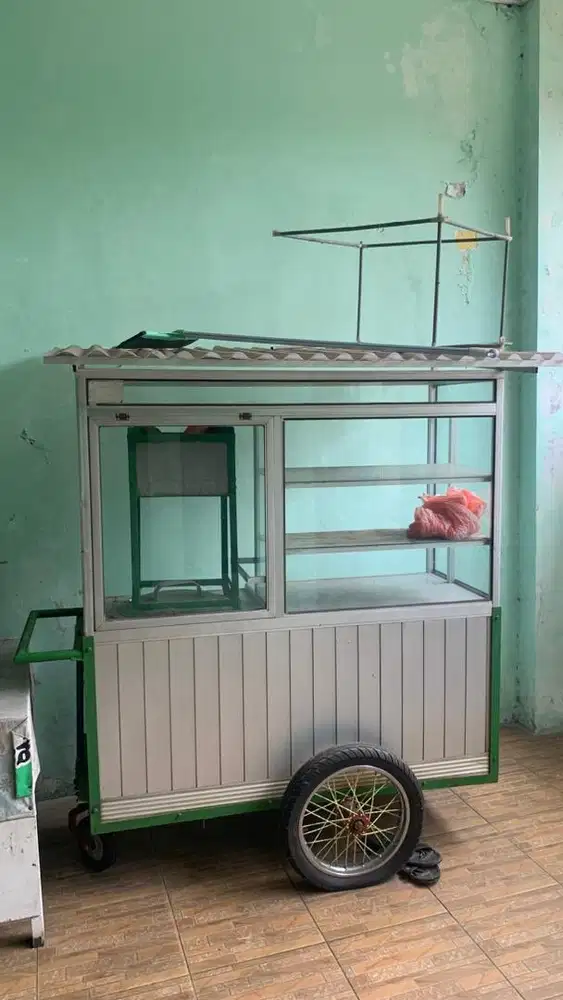 Jual Gerobak Full Set Kondisi Bekas Tapi Masih Bagus Dan Komplit