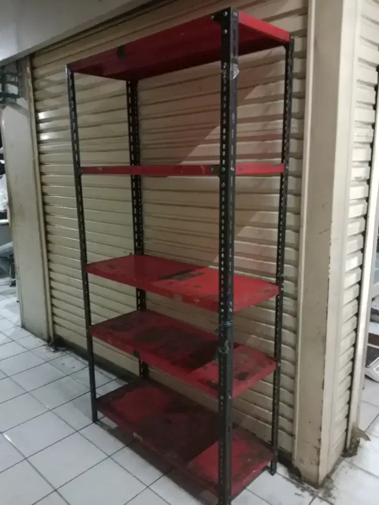 Rak besi 5 tingkat ukuran 100*30
