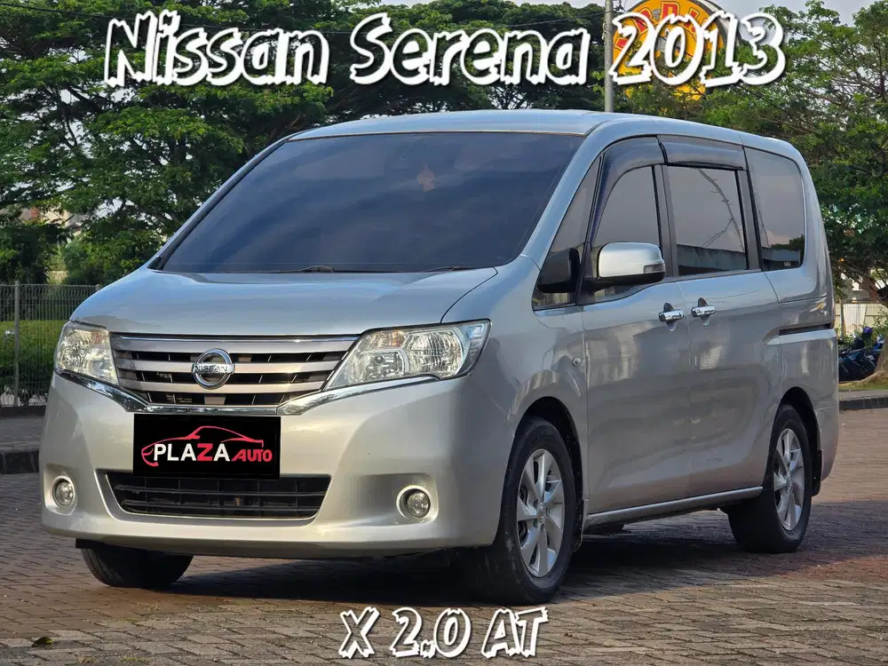 Nissan Serena 2013
X 2.0 Automatic (DP 16jt) Garansi EXCLUSIVE 1 tahun
