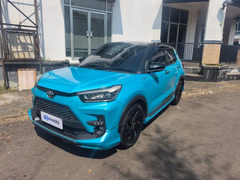Like New- TOYOTA Raize 1.0 T GR SPORT TSS Two Tone Bensin AT 2021 BIRU