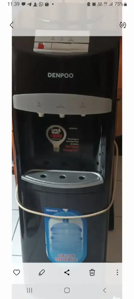 Dijual dispenser yg galonnya dibawah