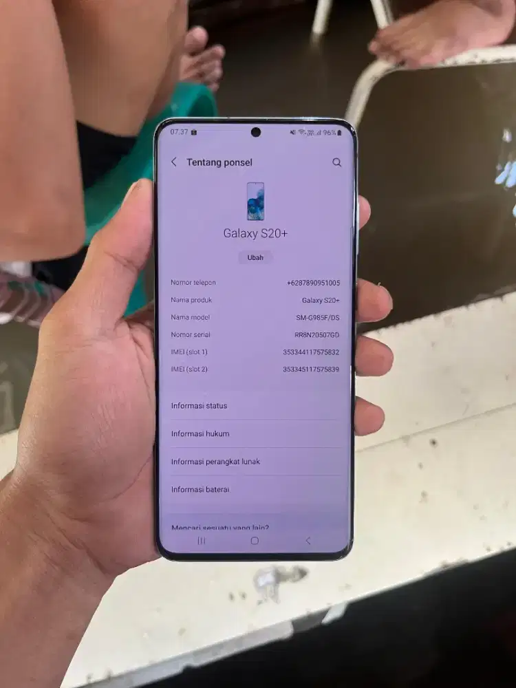 Samsung S20Plus 8/128