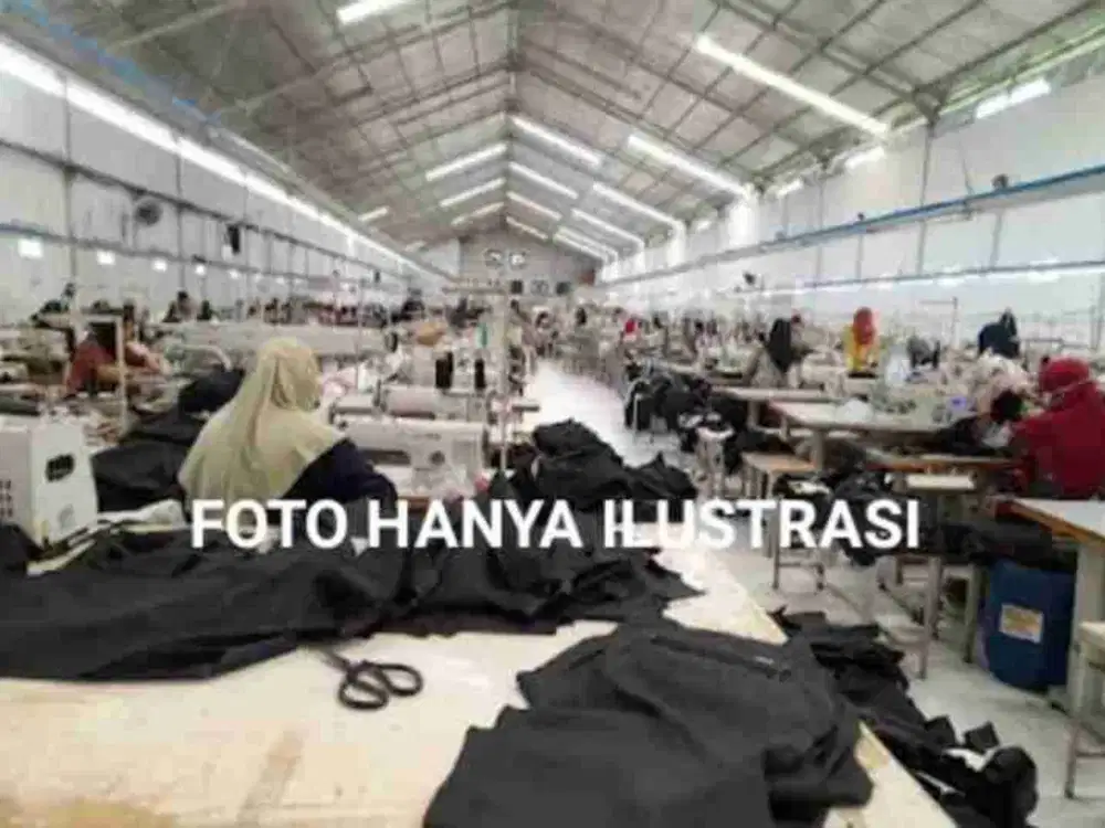 DIJUAL PABRIK GARMENT AKTIF, UNGARAN, KABUPATEN SEMARANG