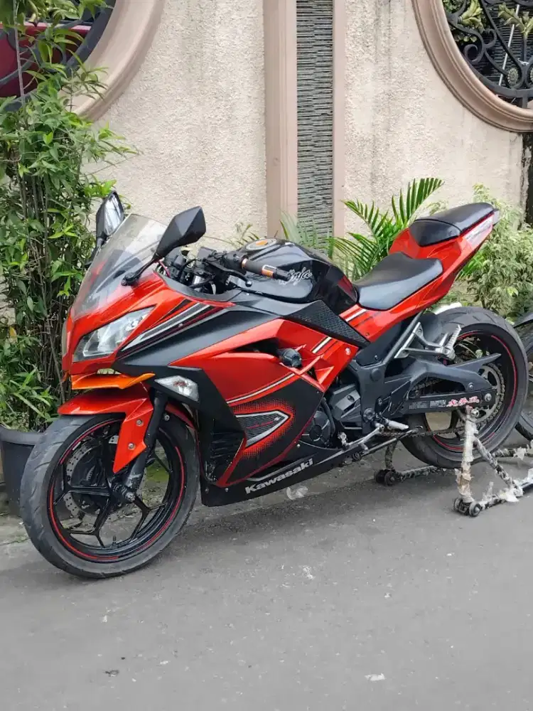 Kawasaki ninja 250 FI ABS SE bisa TT bt tukar tambah barter