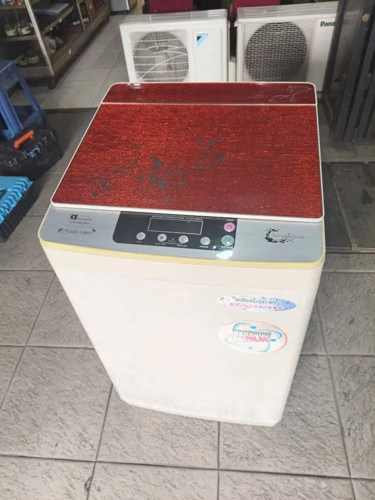 Mesin Cuci Bekas 9kg - 1Jt Normal Jalan, Garansi Free Antar barang