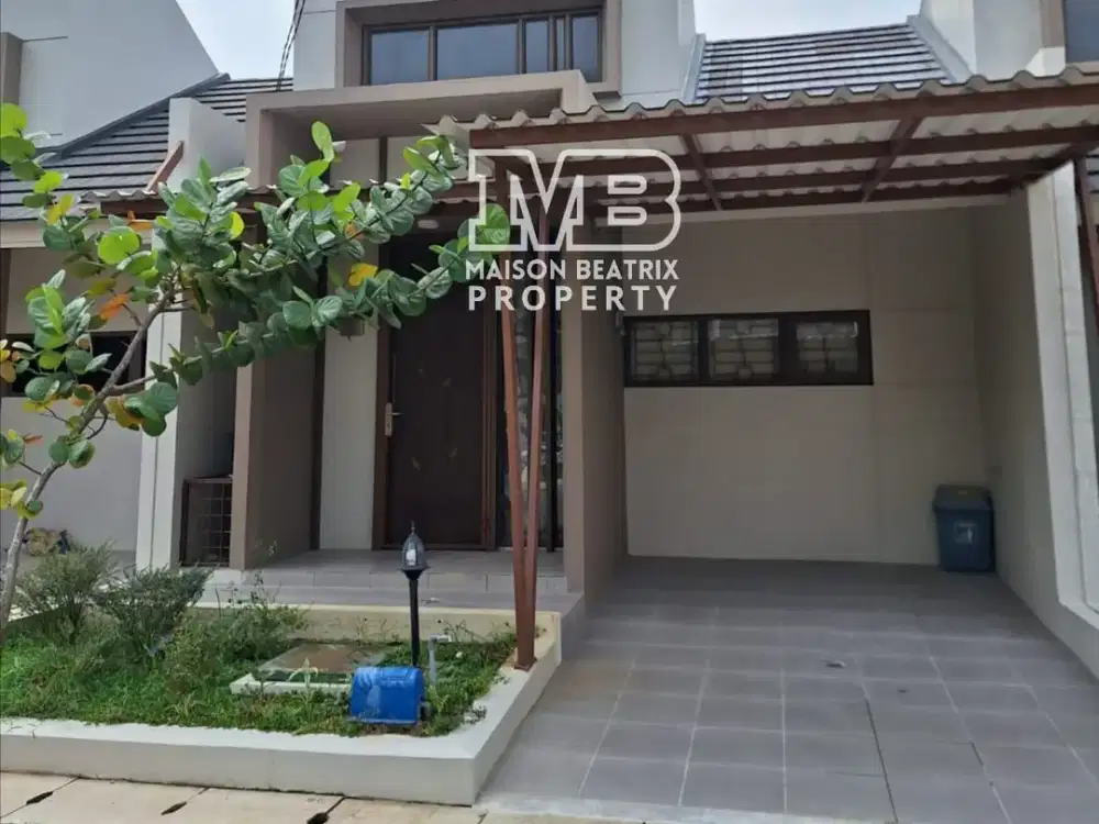 RUMAH SIAP HUNI FULL FURNISH DESIGN INTERIOR DI SPRINGHILL YUME LAGOON SURADITA, CISAUK