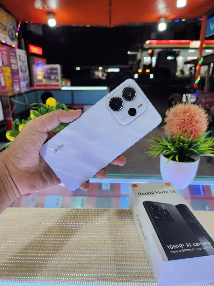 Redmi Note 14 Ram 8+8Gb/ 256Gb Fullset Mulus Original 100% Bergaransi