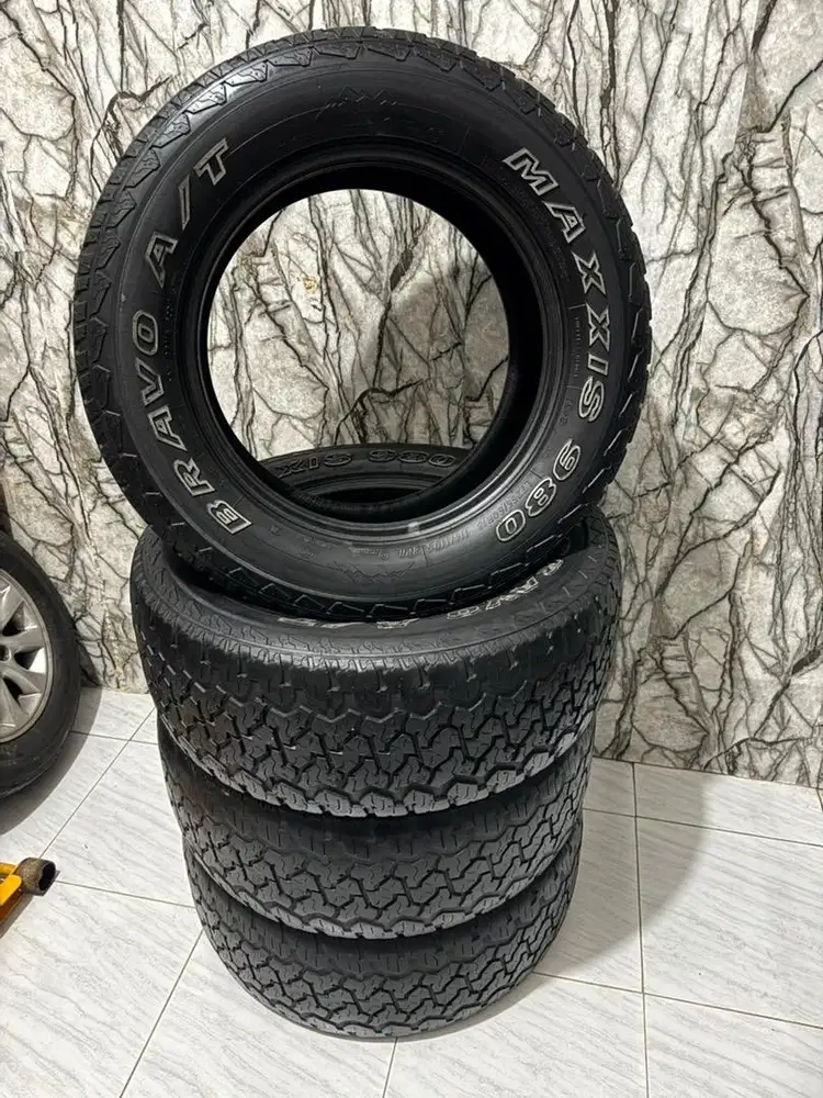4pcs Maxxis AT 265/60 R18 Vrz Pajero