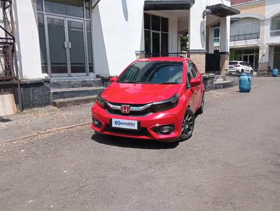 Pajak Panjang - HONDA Brio 1.2 E Bensin A/T 2019 MERAH