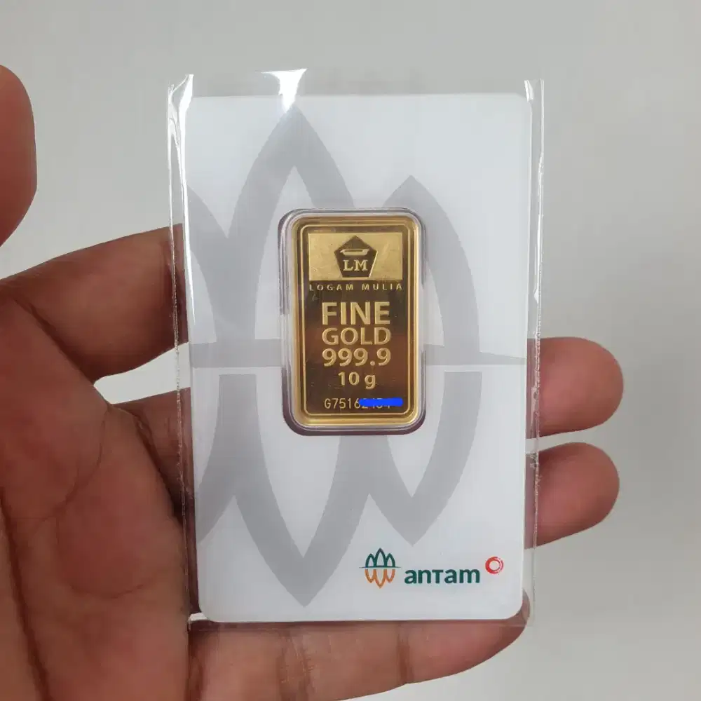 Emas Logam Mulia Antam 10 gr gram 2025 Surabaya Sidoarjo Gresik