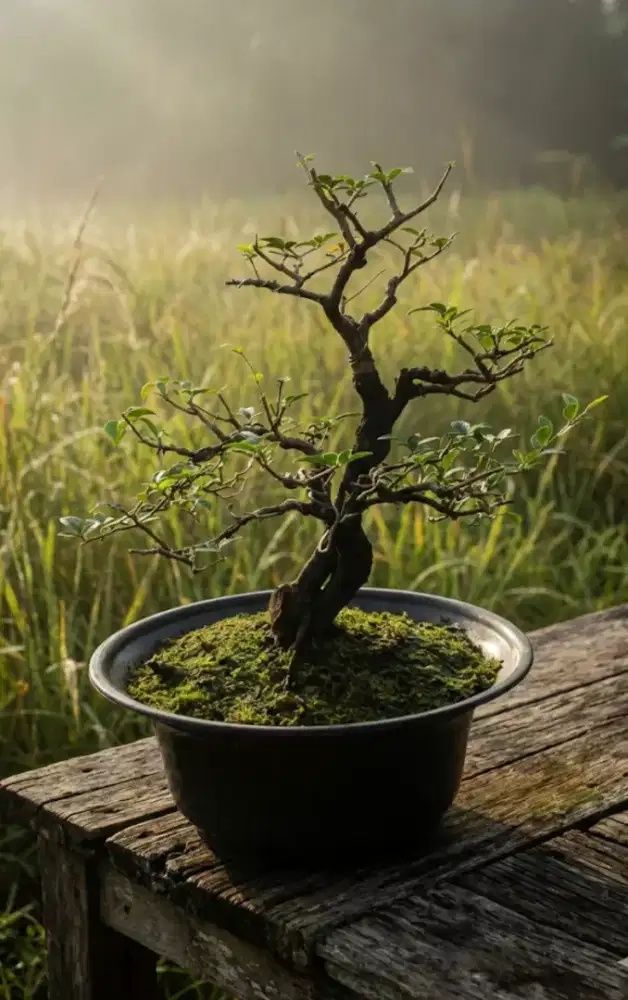 Bonsai jeruk kingkit natural