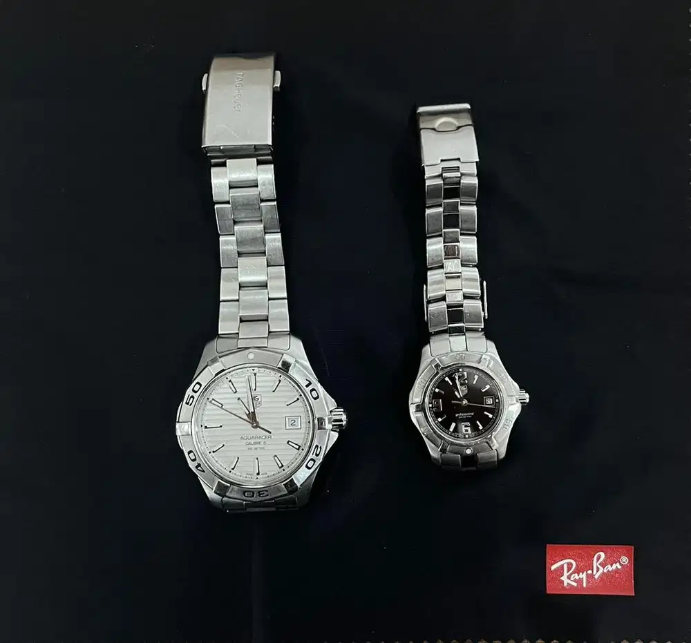 Tag Heuer mint condition (2 pcs)