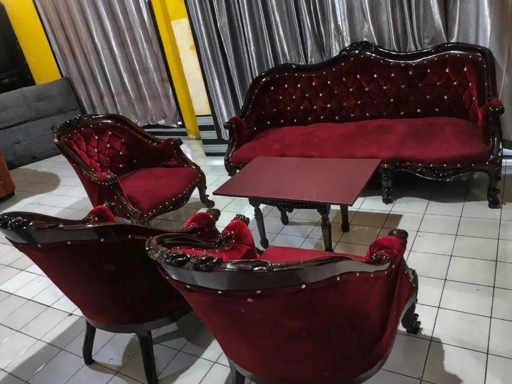 Kursi set jati bagus