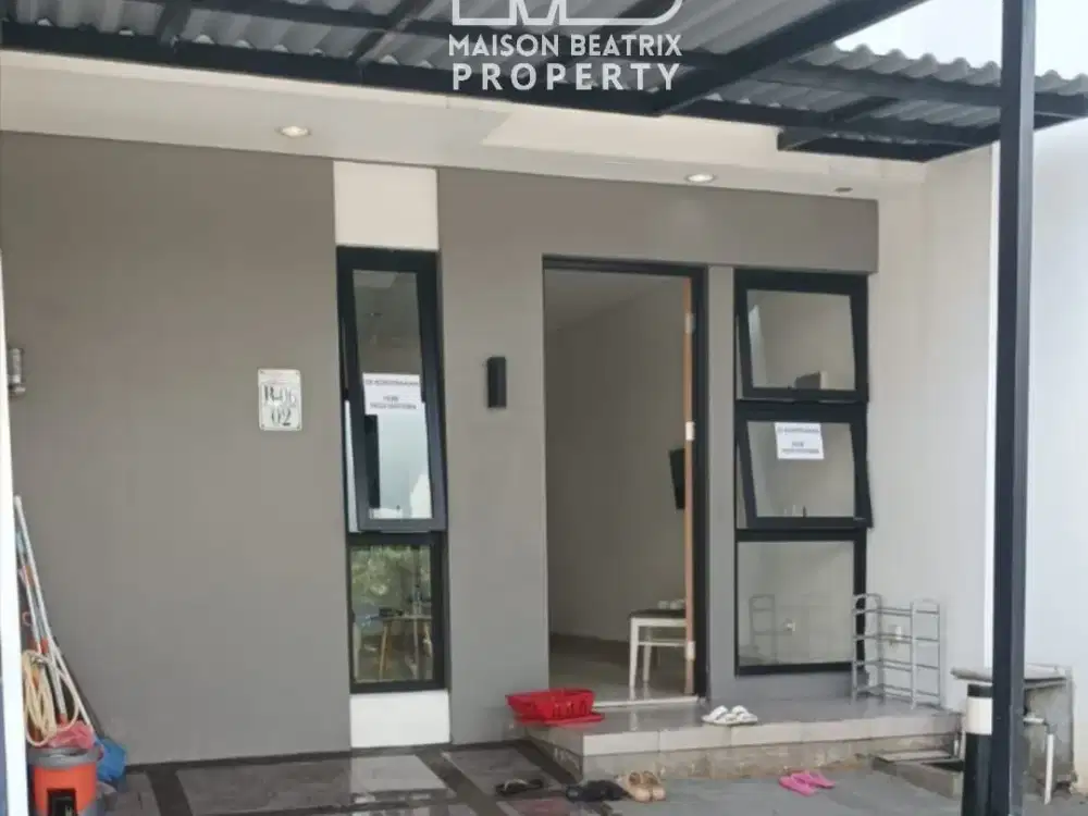 DISEWAKAN SEMI FURNISHED RUMAH SIAP HUNI LOKASI STRATEGIS DI PROVENCE SUITE