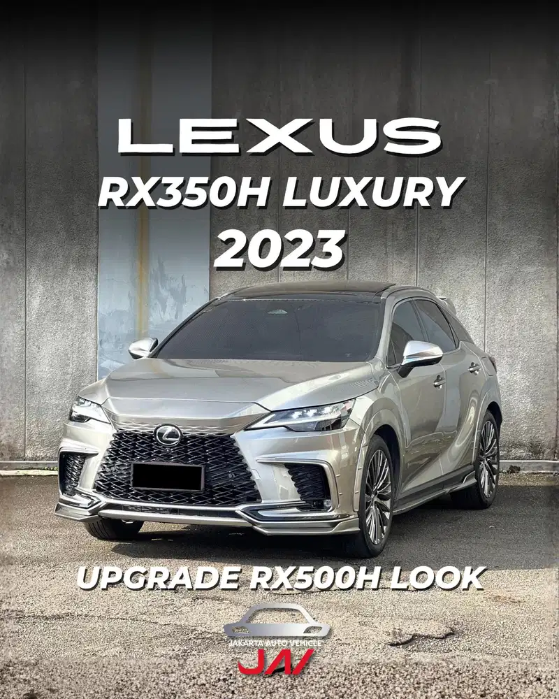 LEXUS RX350h LUXURY /
Upgrade RX500h Look