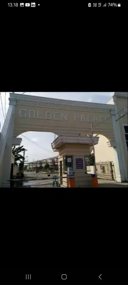 Jual rumah di perumahan golden palace