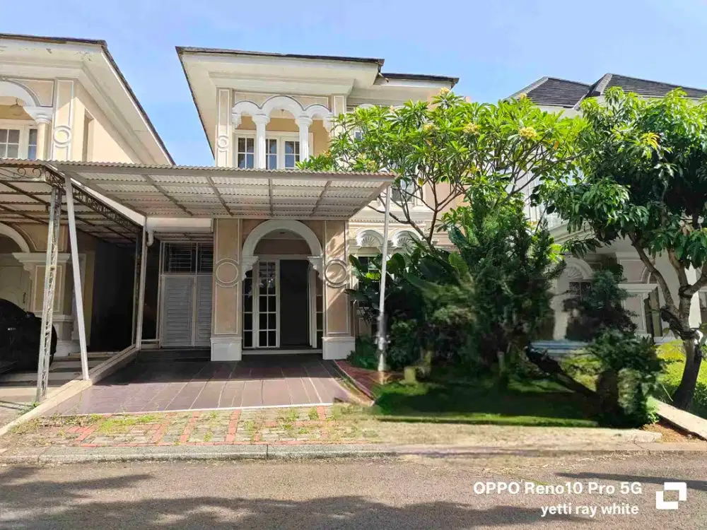 DISEWAKAN RUMAH THE GREEN BSD BAGUS RAPI SEMI FURNISHED