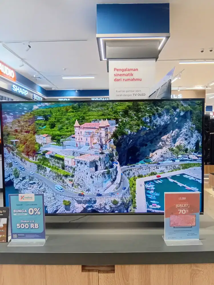 Mau TV QLED tapi tetap hemat?

 Samsung QLED 50inch