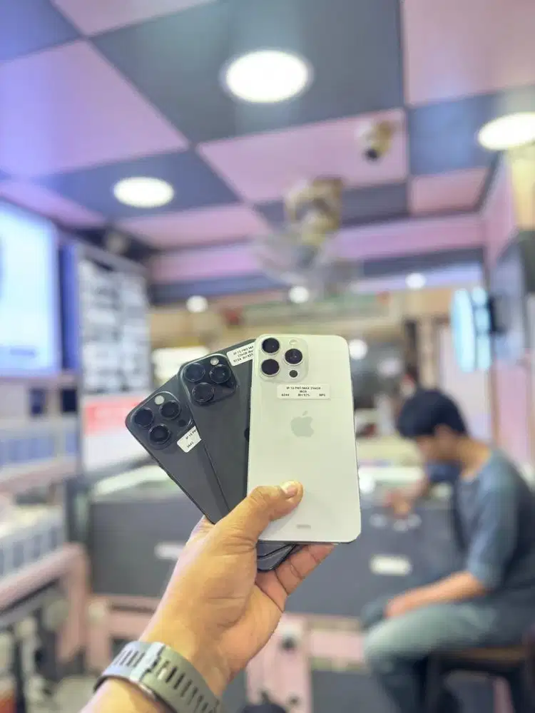 Iphone 15 Promax 256Gb Ibox Fullset Original Likenew Nominus