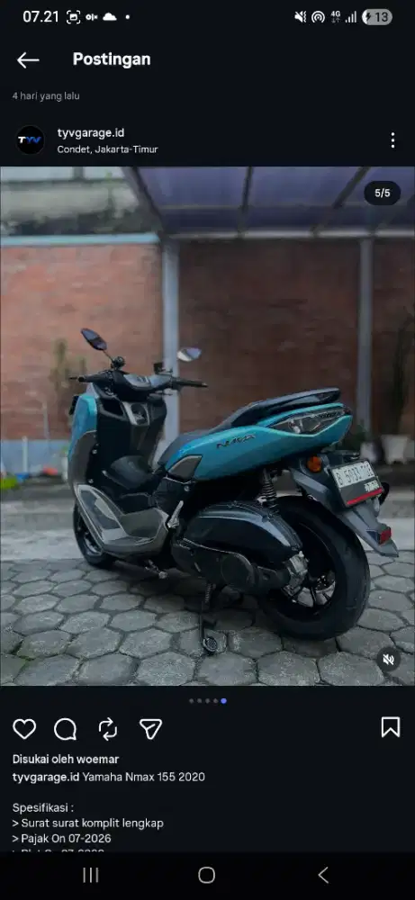 NMX Komplit no minus pajak hidup