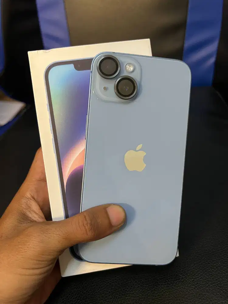 iphone 14 128gb ibox lengkap mulus ori