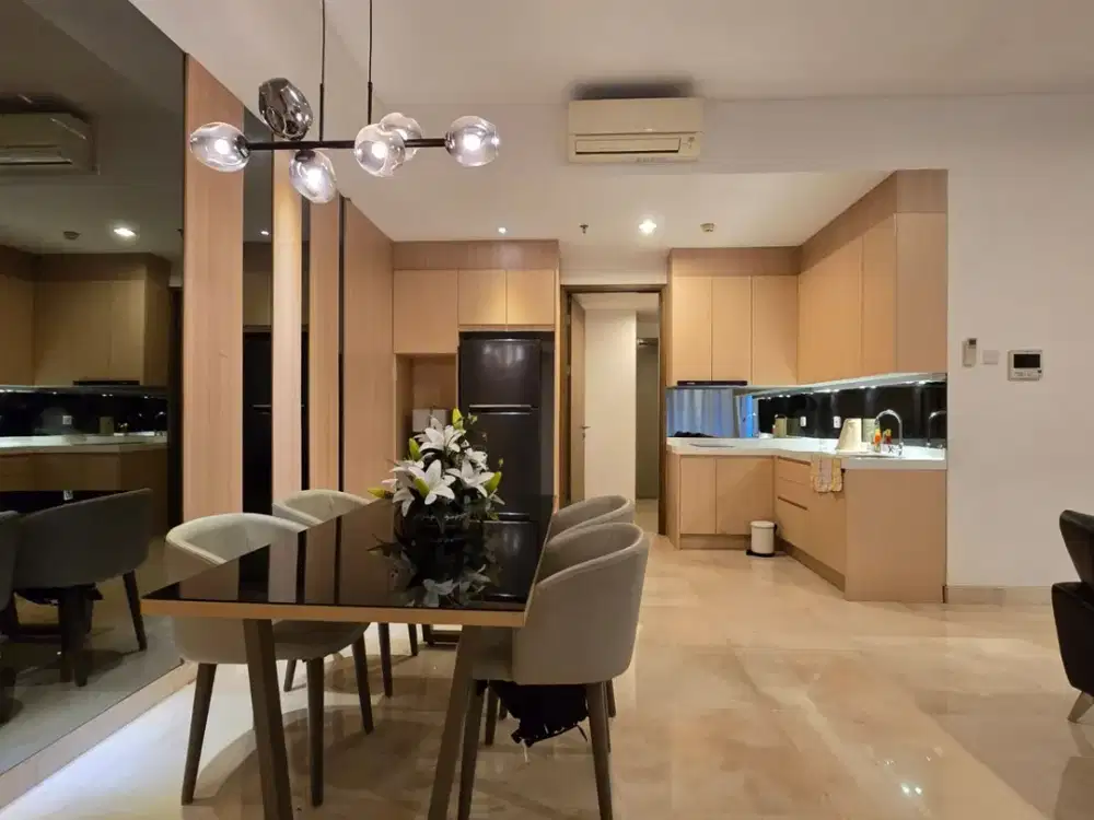 For Lease 1Park Avenue Apartment, Gandaria Jakarta Selatan - Type 2 Bedrooms Furnished Size 137m2