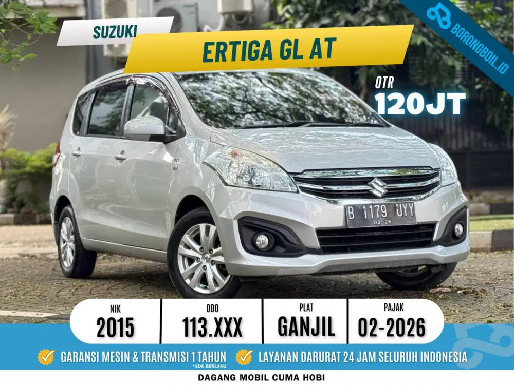 SUZUKI ERTIGA GL AT 2015
