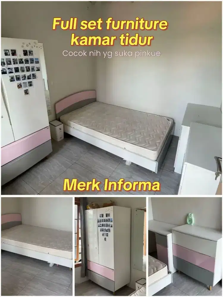 Dijual full set kamar tidur