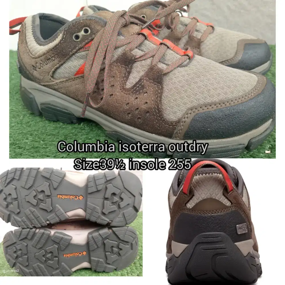 Sepatu hiking trekking trail runn COLUMBIA ISOTERRA OUTDRY GORETEX