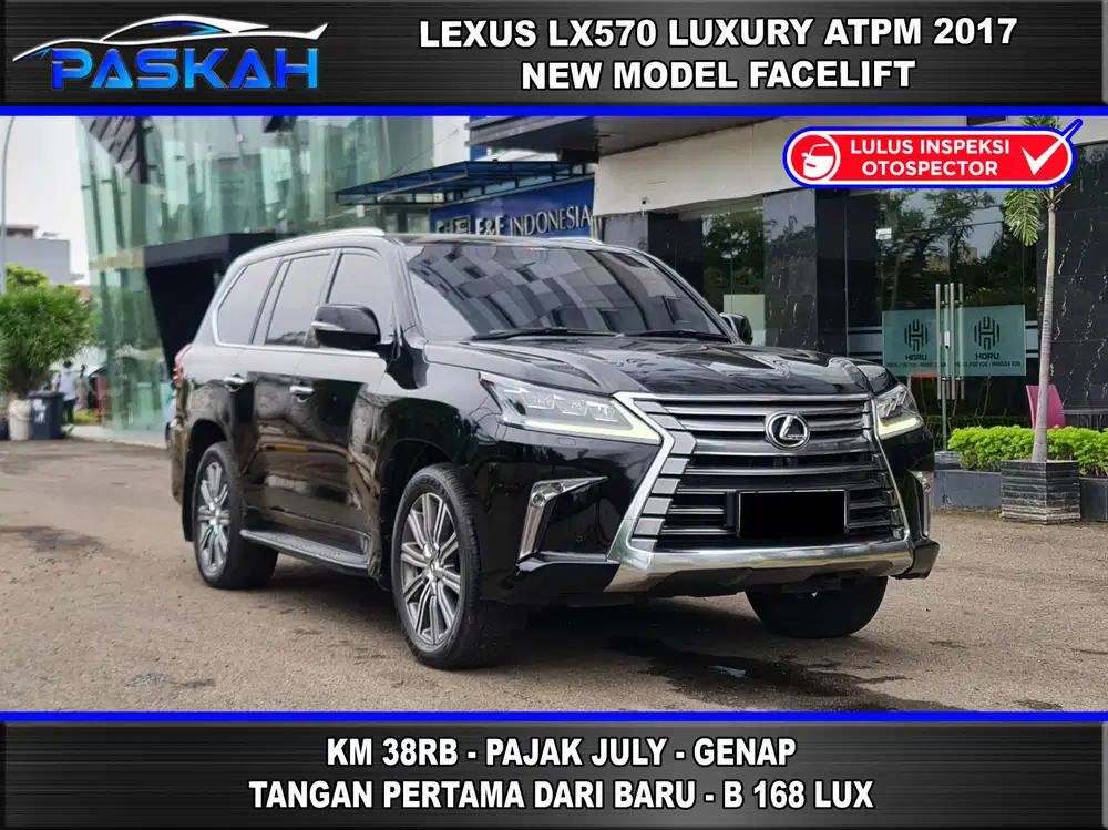 Lexus LX570 Luxury 2017 LX 570 2017 Genap Bunga=4,5% Km=38k TAX=JUNi