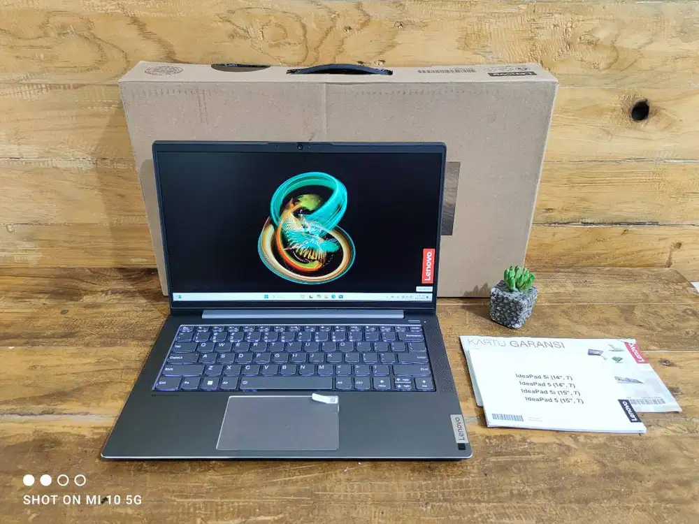 LENOVO IDEAPAD SLIM 5 i5-1235U 16GB/512GB MX550 2GB GARANSI ADP 2 TH