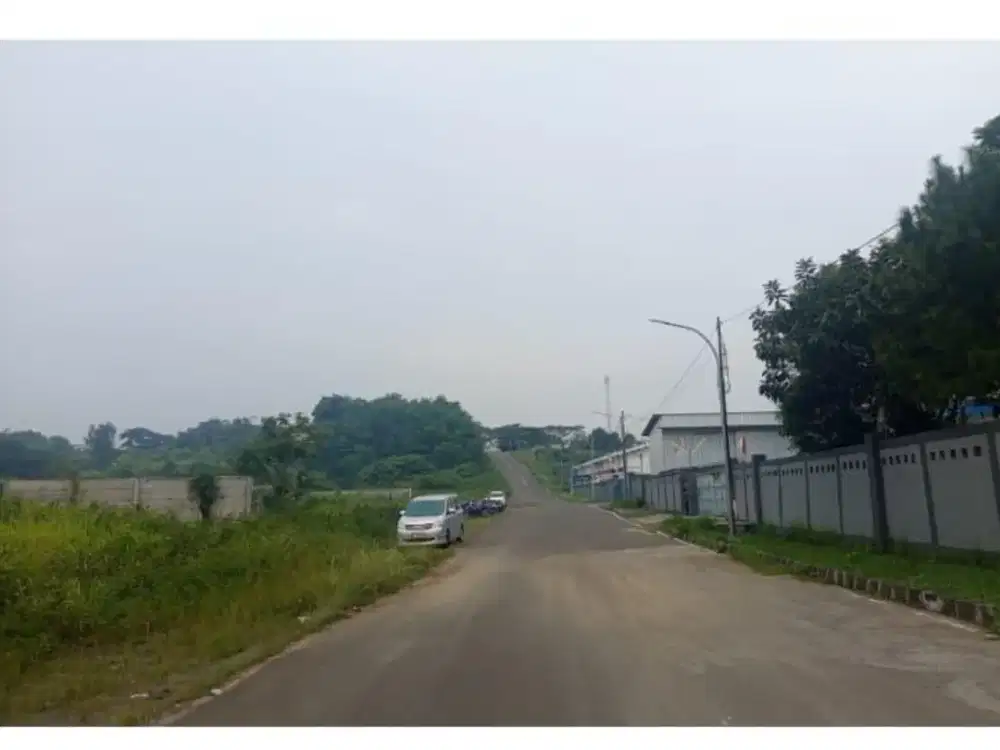 DIjual Tanah Industri Tiga Raksa Murah Siap Bangun