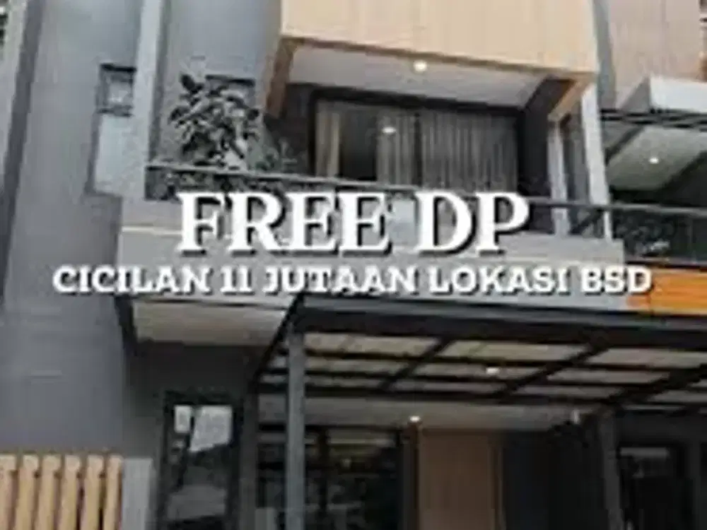 Rumah terbaru hanya 2man Lokasi BSD City pusat kota Terlaris dan Termurah