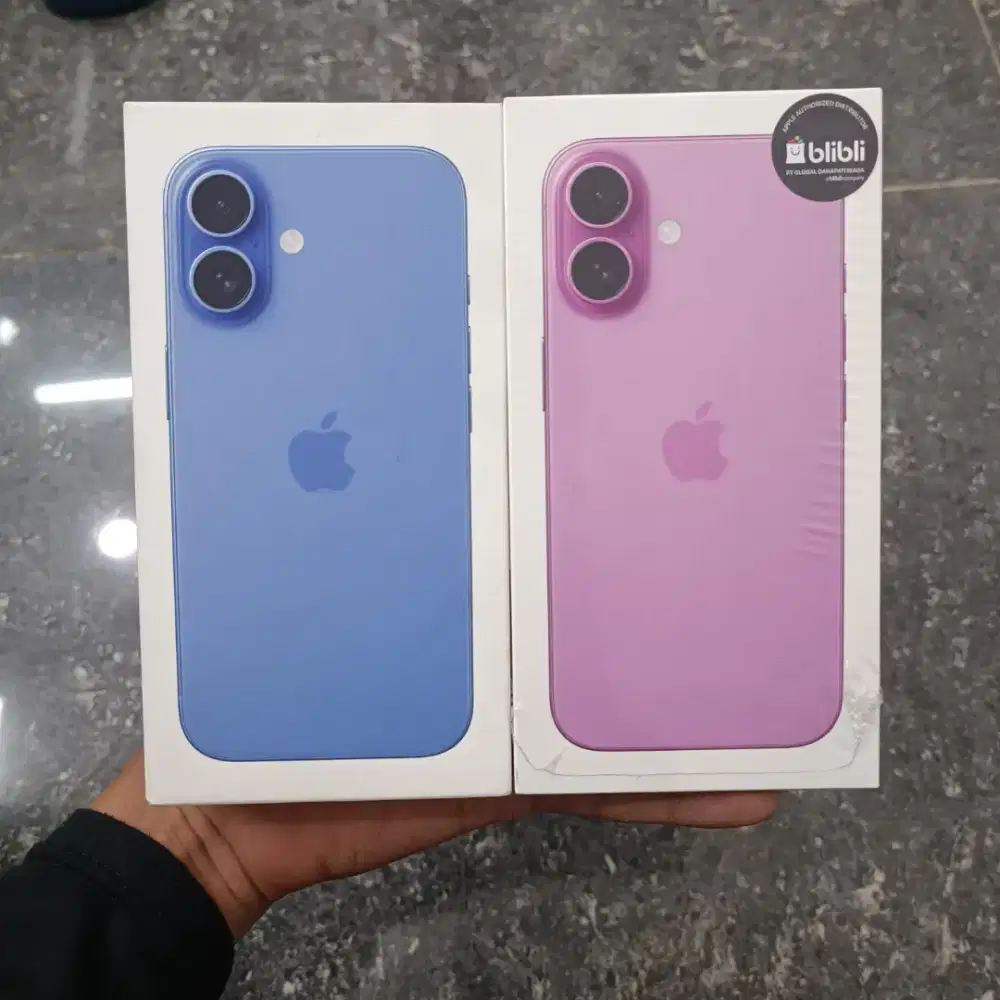 IPhone 16 128 iBox Segel Baru Resmi