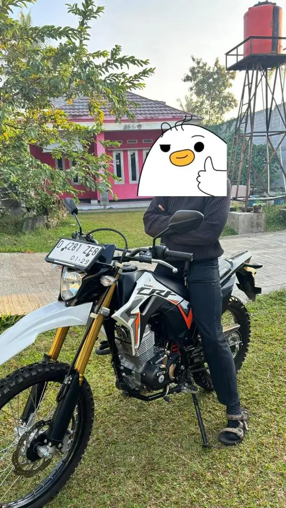 Honda CRF 2024 masih mulus