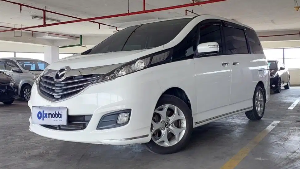 Garansi Mesin 1th TDP 10JT Mazda Biante 2.0 Bensin-AT Putih 2017