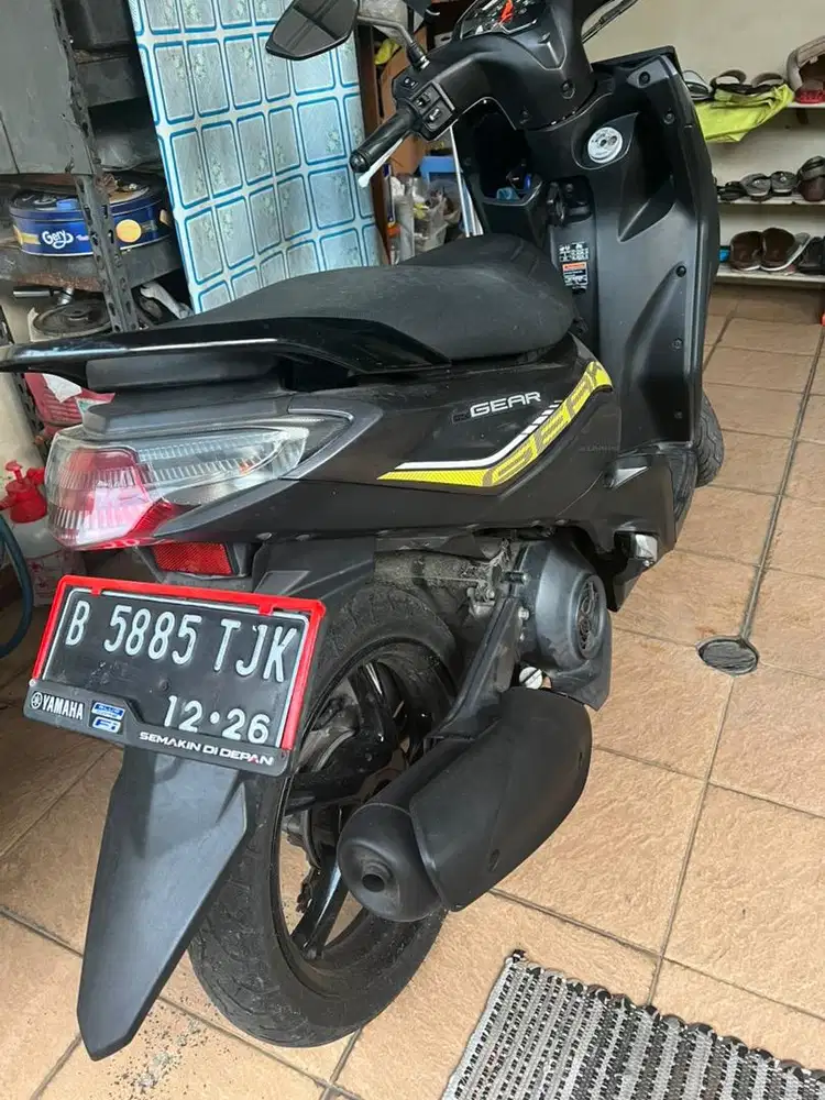 Jual Yamaha Gear 125 km sangat rendah