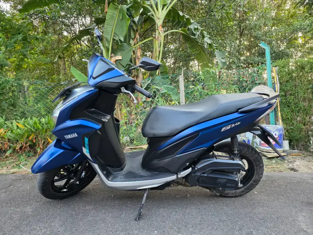 Motor yamaha freego blue