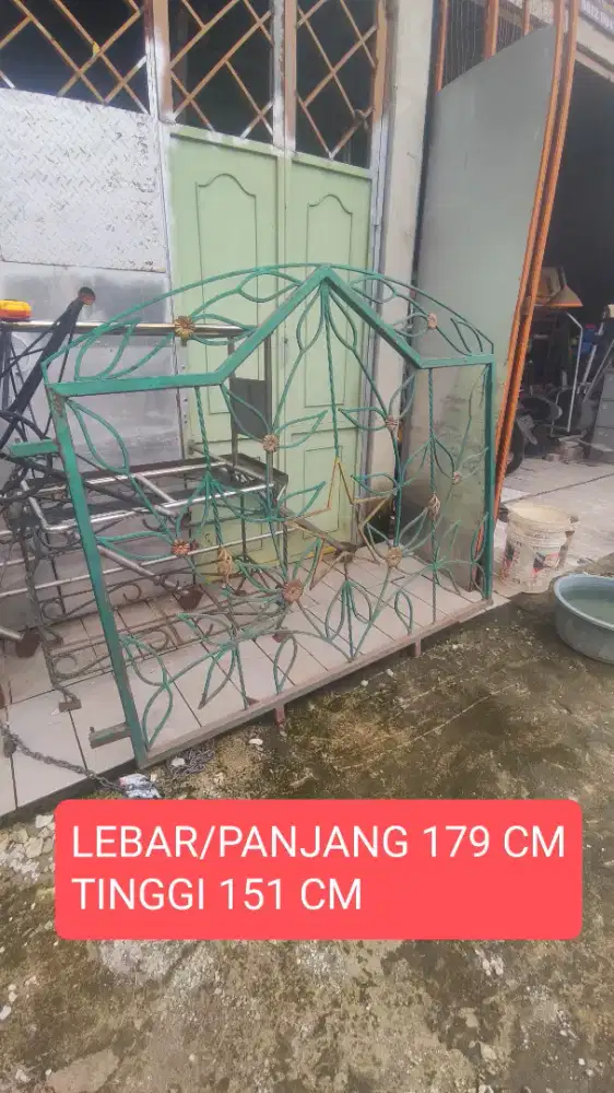 PAGER PAGAR BESI BALKON TANAM 179X151