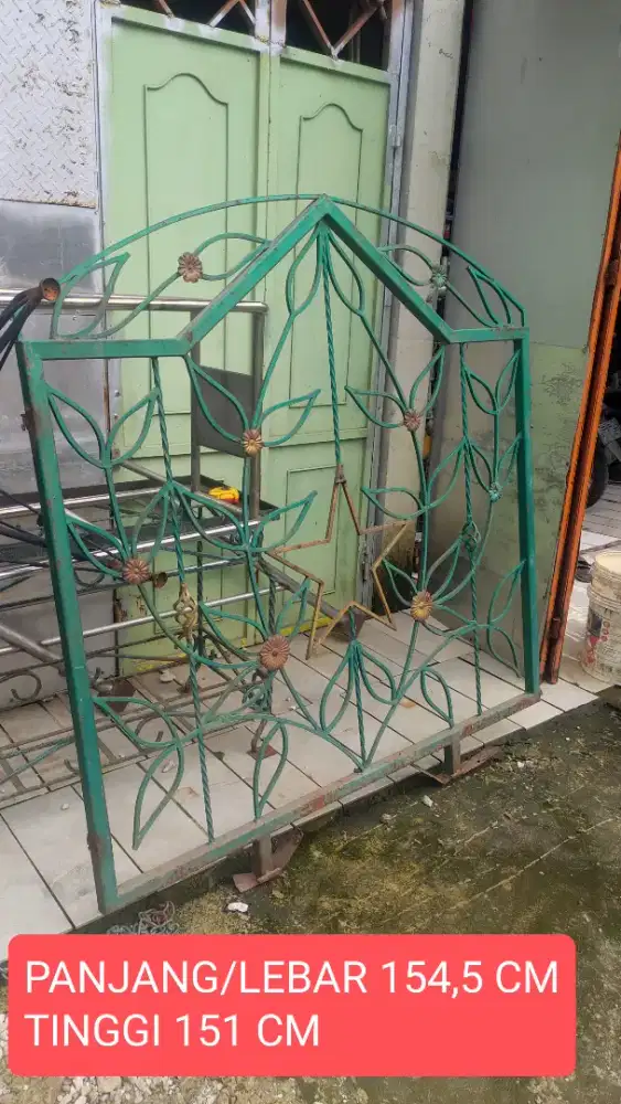 PAGER PAGAR BESI BALKON TANAM 154,5X151