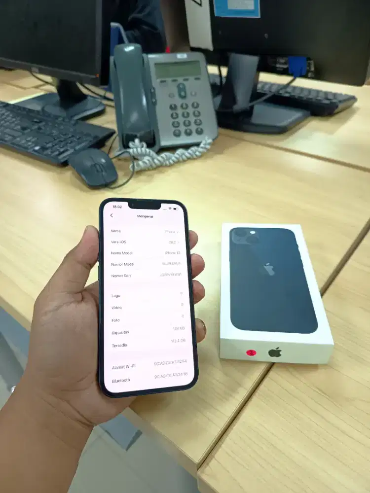 Iphone 13 ibox 128gb Fullset sampe ke Nota. Masih garansi