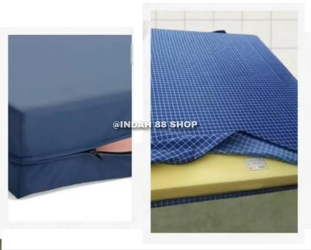Sarung Kasur Resleting / Sarung Kasur Springbed Bahan Tebal Berbagai U
