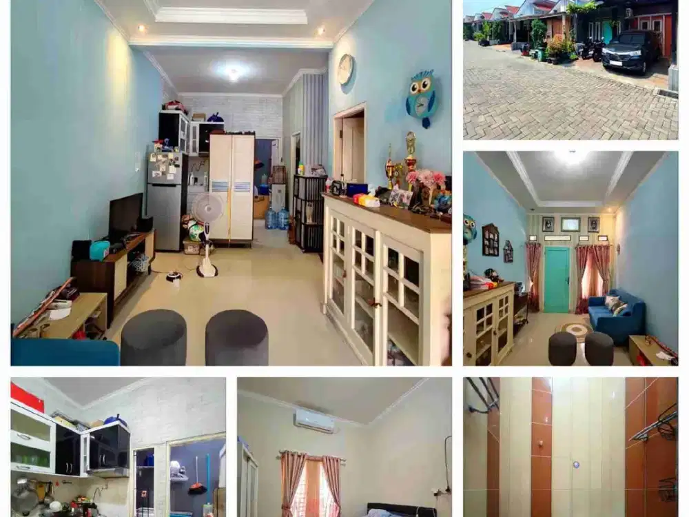 Jual Rumah Cluster di Cijantung siap huni luas 84 m2