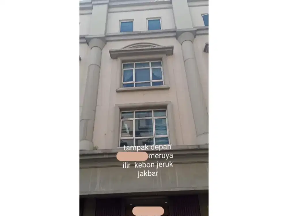 Dijual Ruko 4 Lantai Jakarta Barat Business Park Kebon Jeruk – SHM, 4,7 M Nego